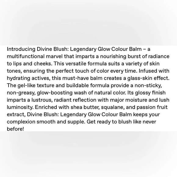 NEW Pat McGrath Labs Divine Blush: Legendary Glow Colour Balm in Peach Lotus - Picture 5 of 7